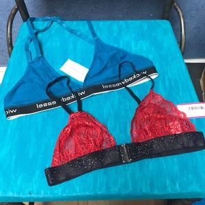 2 Wicked Weasel Bralettes